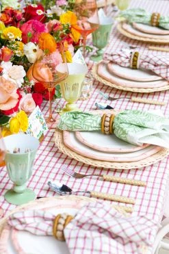 Only On The Avenue Live Bamboo Dinner Plate, Blush Pink