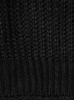 En Saison Regina Knit Pullover, Black Wear