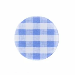 Proper Table Co. Mack Gingham Coasters Live