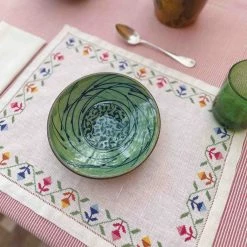 Malaika Linens ROSE BUD PLACEMAT