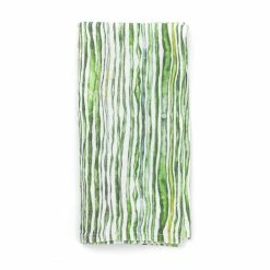 Bertioli By Thyme Green Stem Linen Napkin