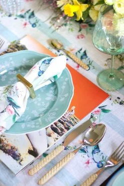 Estelle Colored Glass Live Wine Glass (Set Of 2), Mint Green