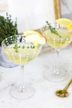 Zafferano Perle Cocktail Coupe, Clear