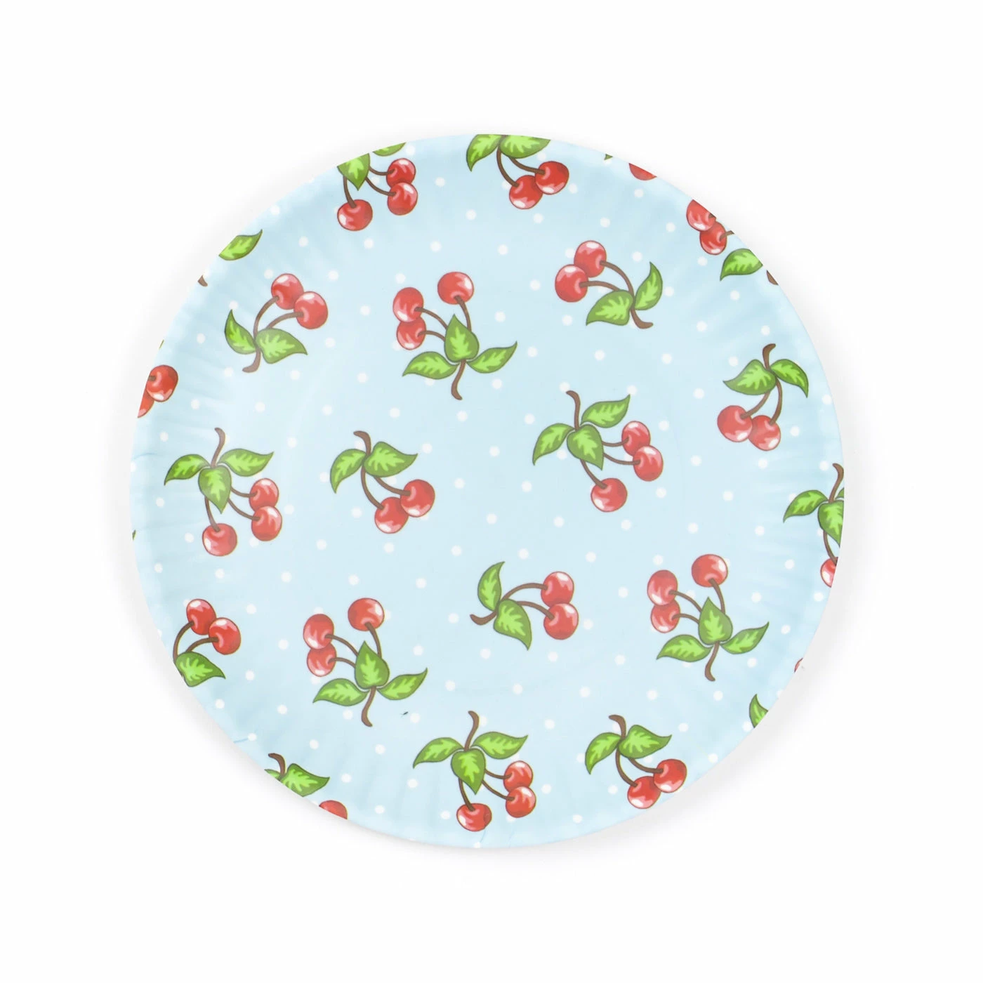 Only On The Avenue Live Melamine Snack Plate, Cherries 1 Only On The Avenue Live Melamine Snack Plate, Cherries
