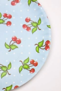 Only On The Avenue Live Melamine Snack Plate, Cherries 11 Only On The Avenue Live Melamine Snack Plate, Cherries