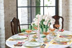 Estelle Colored Glass Live Champagne Coupe (Set Of 2), Blush Pink 9 Estelle Colored Glass Live Champagne Coupe (Set Of 2), Blush Pink