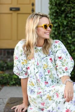 Meadows Wear Crocus Dress, Springtime Floral