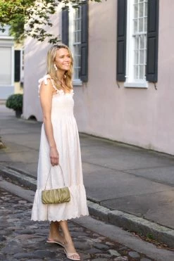 Staud Pippa Sandal, Cream