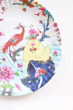 Only On The Avenue Live Tobacco Leaf Melamine Plate