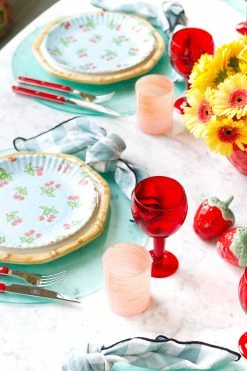 Only On The Avenue Live Melamine Snack Plate, Cherries 13 Only On The Avenue Live Melamine Snack Plate, Cherries