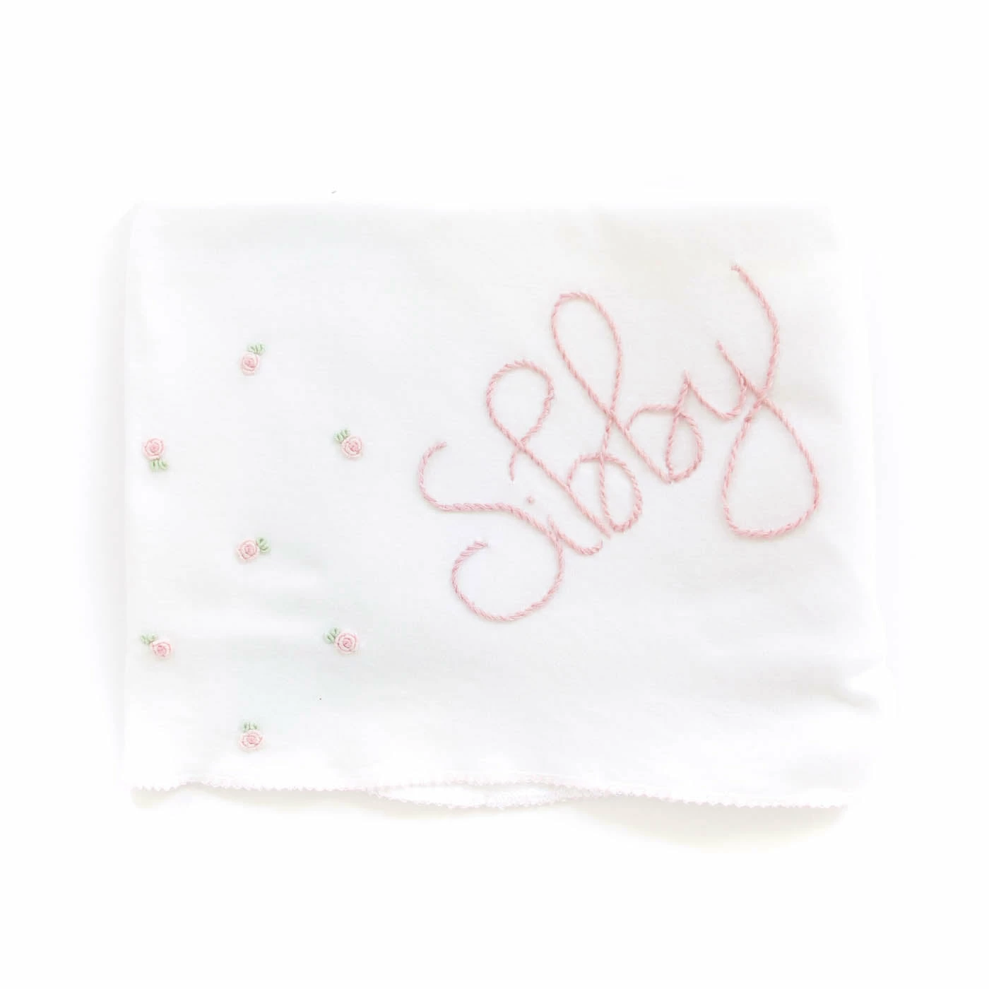 Hibiscus Linens Bundle Of Love Set, Baby Girl Gift 4 Hibiscus Linens Bundle Of Love Set, Baby Girl Gift