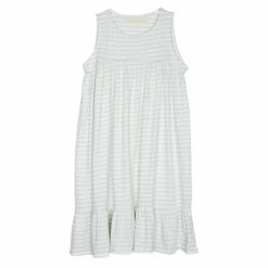 Beverly Drive Tank Nightgown, Soothe Stripe