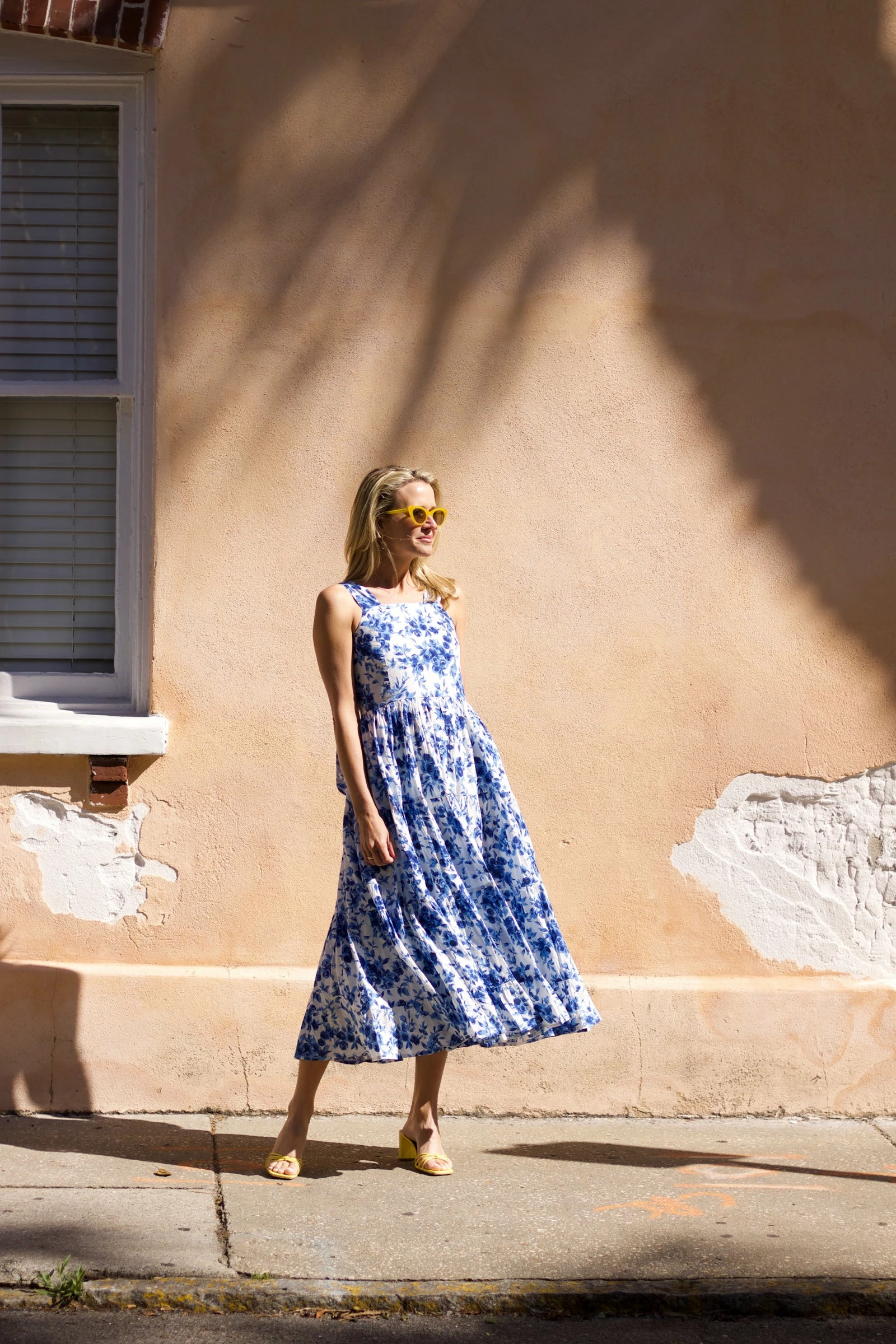 MILLE Wear Daphne Dress, Blue Bouquet 2 MILLE Wear Daphne Dress, Blue Bouquet