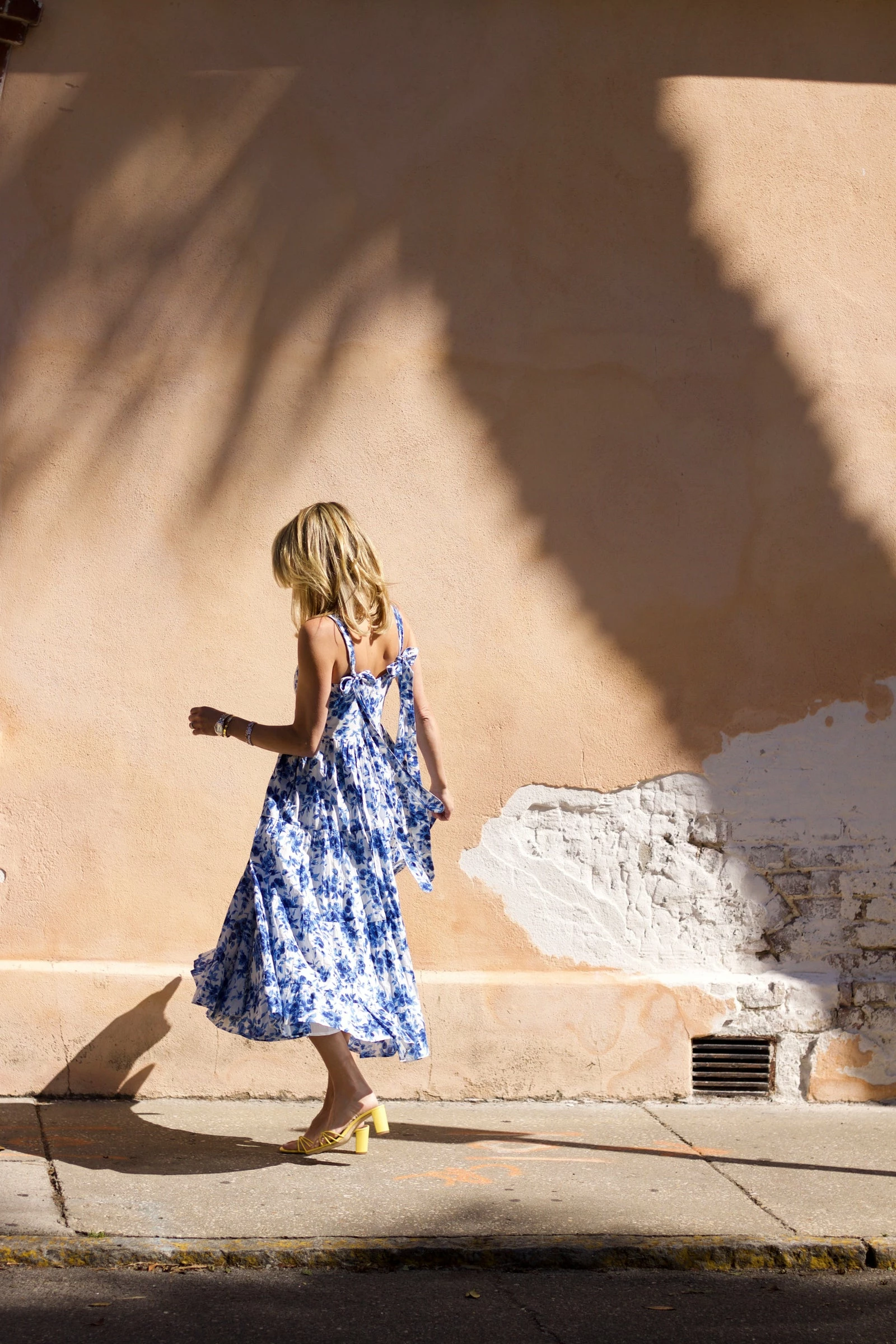 MILLE Wear Daphne Dress, Blue Bouquet 4 MILLE Wear Daphne Dress, Blue Bouquet