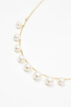 Madison McKinley Clara Pearl Necklace Wear