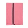 Charvet Editions Piano Stripe Tea Towel, Pink Live