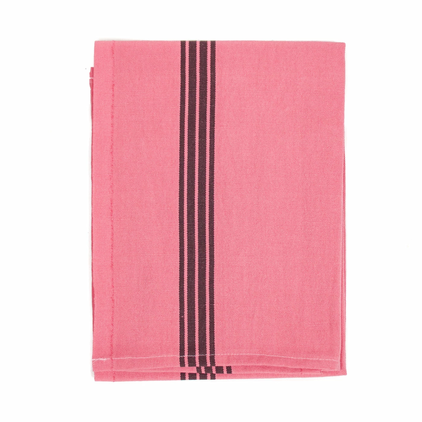 Charvet Editions Piano Stripe Tea Towel, Pink Live 1 Charvet Editions Piano Stripe Tea Towel, Pink Live