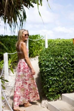 EMPORIO SIRENUSE Wear Azzurra Vesuvius Dress, Pink