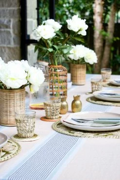 Only On The Avenue Live Dinner Plate, Blush Pink