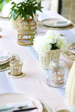 Charvet Editions Live Alizee Tablecloth, Apricot