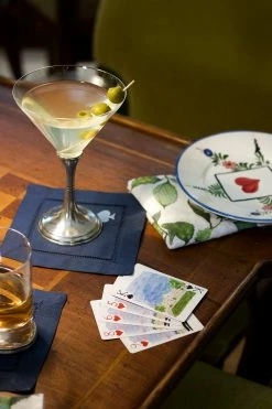 Only On The Avenue Game Night Cocktail Napkin, Set Of 4