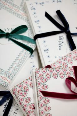 Jill Delavan Hand-painted Stationery Set, Pink Tulips Paper & Stationery