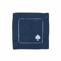 Only On The Avenue Game Night Cocktail Napkin, Set Of 4