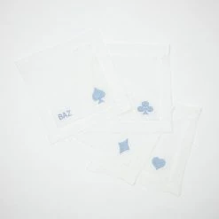 Only On The Avenue Game Night Cocktail Napkin, Set Of 4