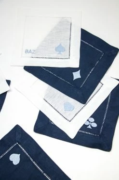 Only On The Avenue Game Night Cocktail Napkin, Set Of 4