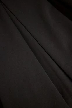 Soft Animal Pleated Mermaid Skirt, Black