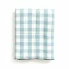 Maison De Vacances Gingham Tablecloth, Aqua/Noir