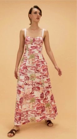 EMPORIO SIRENUSE Wear Azzurra Vesuvius Dress, Pink