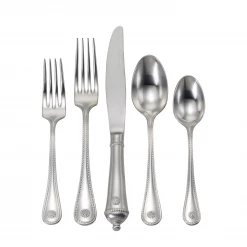 Juliska Berry & Thread Bright Satin 5pc Place Setting Live