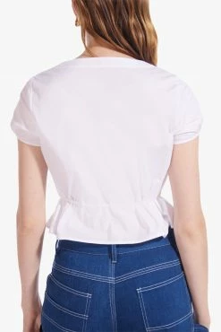 Staud Wear Jules Top, White