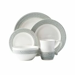 Juliska Le Panier Grey Mist 5 Piece Setting