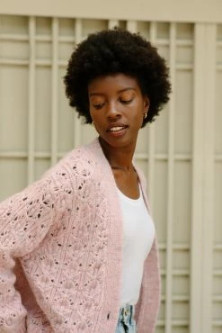 Kilte Sweaters The Lucy Cardigan,Rose