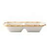 Juliska Bamboo Two Section Server Serving Pieces