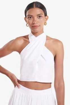 Staud Kai Top, White Wear
