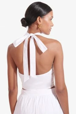 Staud Kai Top, White Wear