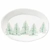 Vietri Live Fir Tree Oval Platter