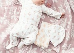 Lewis Newborn Kimono Set - Mini Radish | Mauve