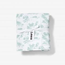 Lewis Quilted Baby Blanket - Clouds | Agave