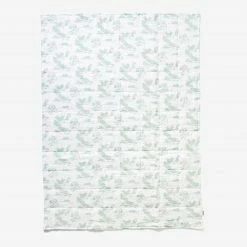 Lewis Quilted Baby Blanket - Clouds | Agave