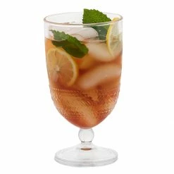 Juliska Le Panier Clear Acrylic Goblet