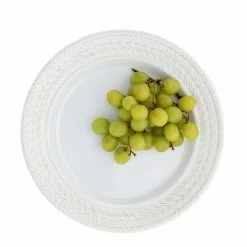 Juliska Dinnerware Le Panier White Melamine Dessert/Salad Plate