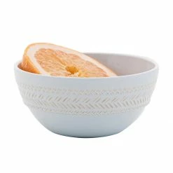 Juliska Dinnerware Le Panier White Melamine Cereal/Ice Cream Bowl