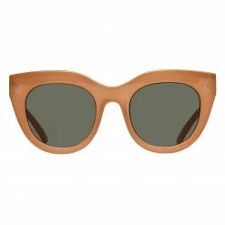 Le Specs Air Heart, Caramel X Khaki Mono