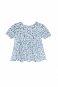 Baybala Lottie Top In Floral Blues