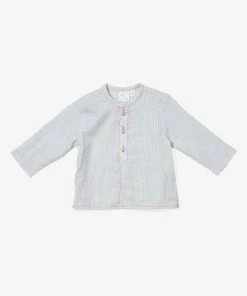 Oso & Me Lupo Baby Shirt, Signature Stripe