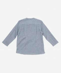 Oso & Me Lupo Shirt, Chambray Stripe For Kids 12 Oso & Me Lupo Shirt, Chambray Stripe For Kids